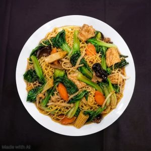 N61. Lo Han Chai Chow Mien