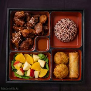 C74  Teriyaki Cutlets Combo